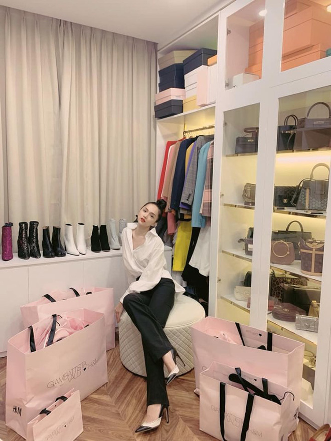 Căn hộ sang trọng, chứa nhiều hàng hiệu của Hương Giang-4