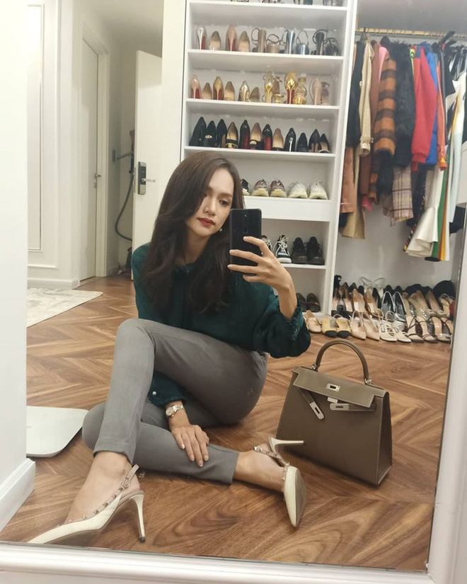 Căn hộ sang trọng, chứa nhiều hàng hiệu của Hương Giang-6