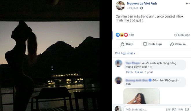 Việt Anh gây chú ý khi đăng ảnh cô gái có ngoại hình nóng bỏng-1