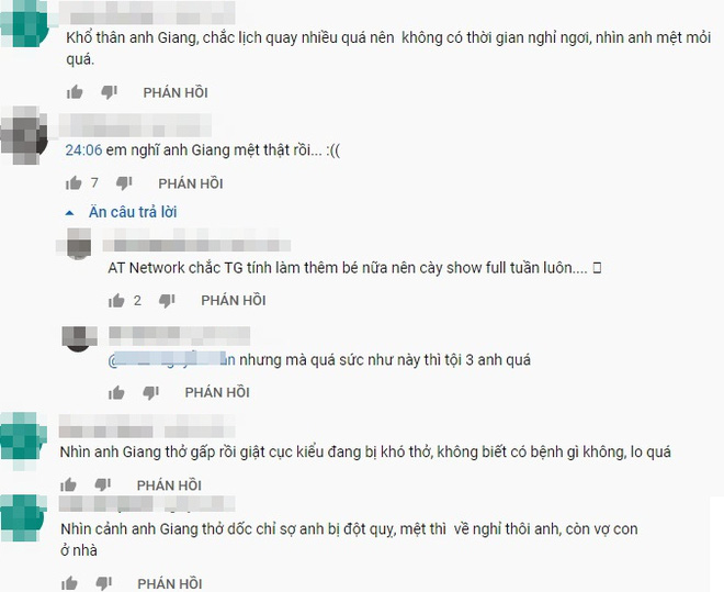 Trường Giang lộ khoảnh khắc mệt mỏi, thở dốc, khán giả: Chỉ sợ anh bị đột quỵ-1