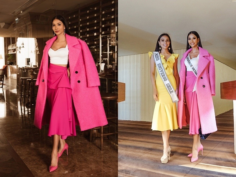 Hoàng Thùy nổi bật lấn án dàn thí sinh Hoa hậu Hoàn vũ 2019-3