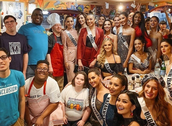 Hoàng Thùy nổi bật lấn án dàn thí sinh Hoa hậu Hoàn vũ 2019-13