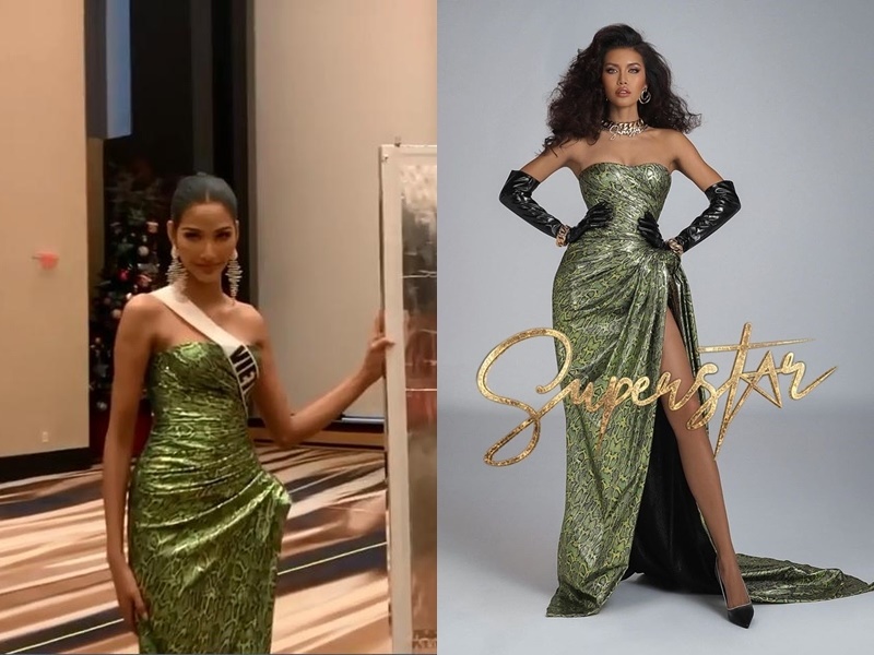 Hoàng Thùy nổi bật lấn án dàn thí sinh Hoa hậu Hoàn vũ 2019-14