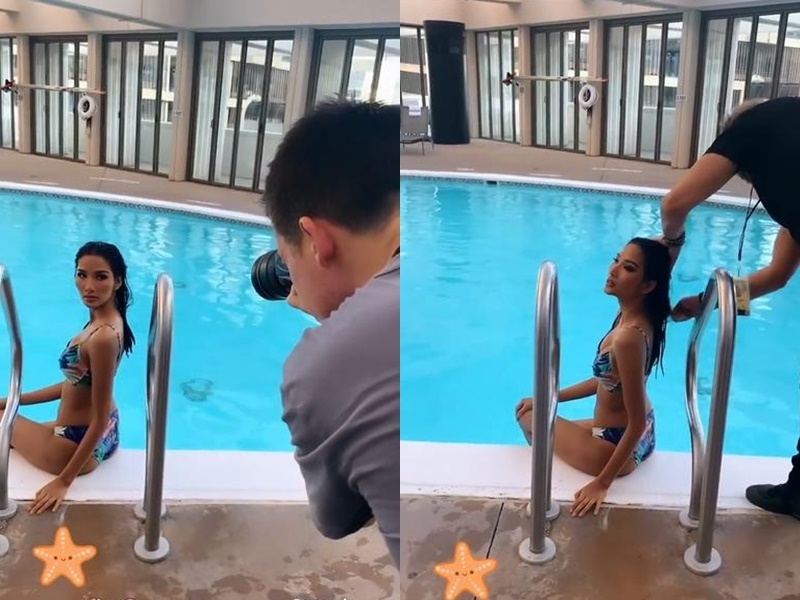 Hoàng Thùy nổi bật lấn án dàn thí sinh Hoa hậu Hoàn vũ 2019-15