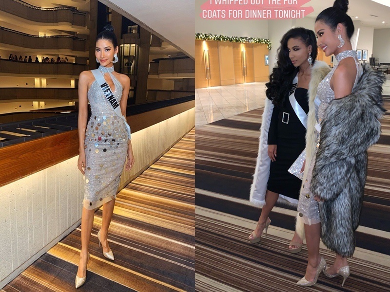 Hoàng Thùy nổi bật lấn án dàn thí sinh Hoa hậu Hoàn vũ 2019-16
