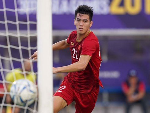 Tiền đạo 17 tuổi ghi bàn vào lưới U22 Việt Nam-1