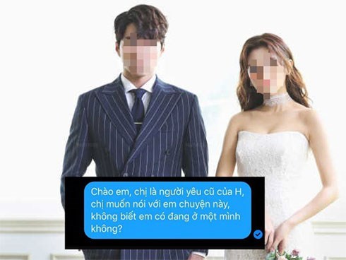 Trước khi kết hôn nhận được tin nhắn có tiết lộ động trời từ người cũ của chồng, cô dâu muốn