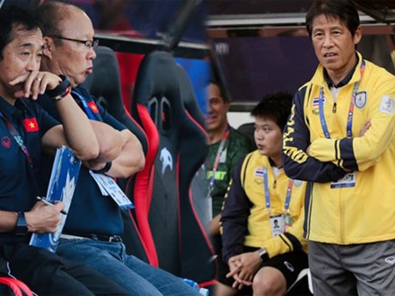 Thầy Park và HLV trưởng Thái Lan không bắt tay nhau ở trận đấu quyết định tại SEA Games 30