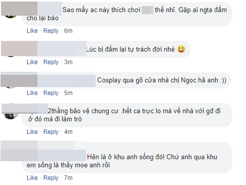 Hình ảnh những người bôi mặt đen đang gây hoang mang dư luận thì tình tin đồn” của Ninh Dương Lan Ngọc - Chi Dân lại xem như trò đùa vui-4