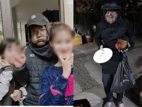 Dân mạng cãi nhau kịch liệt khi thấy ảnh Midu cosplay nhân vật cầm đầu gà: Là tài khoản fake hại Midu hay do cô nàng cũng giỡn quá đà?-4