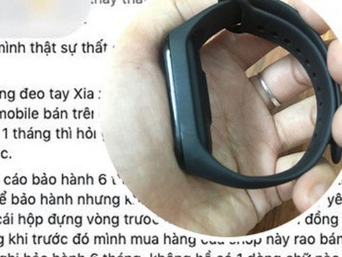 Hà Nội: Khách hàng bức xúc vì shop yêu cầu “tìm lại vỏ hộp” khi đi bảo hành vòng đeo tay thông minh bị lỗi