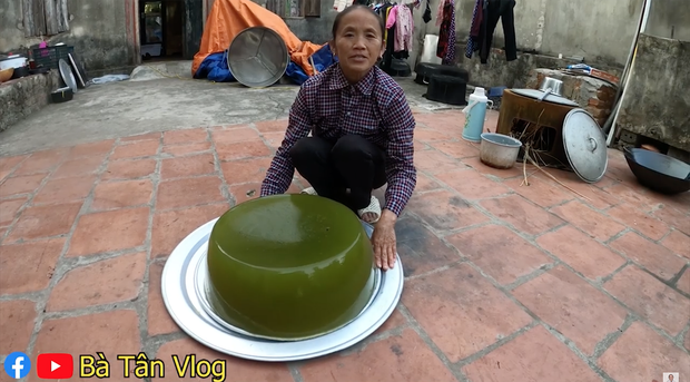 Giữa mùa đông, Sa Pa tuyết đã rơi còn Bà Tân Vlog lại làm thạch để ăn cho nó... mát, lại còn sử dụng loại lá dứa cực khác người-6