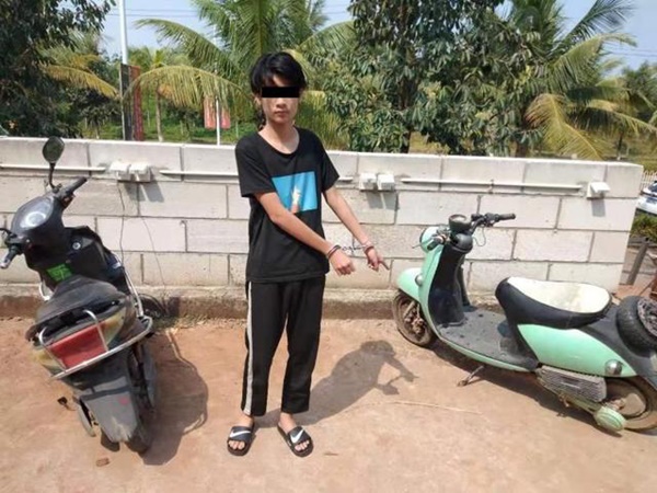 Bé trai 13 tuổi thực hiện trót lọt 22 vụ trộm xe chỉ vì muốn cung phụng cho người yêu 22 tuổi gây xôn xao cộng đồng mạng-2