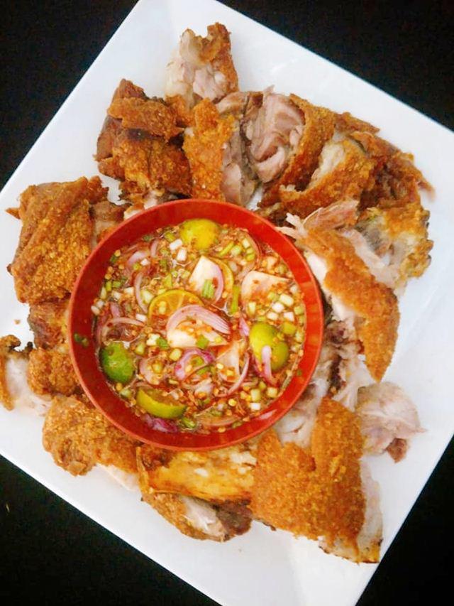 Mẹ đảm cho giò heo vào nồi chiên, tưởng hài hước mà thành phẩm khiến chồng khen nở mũi-2