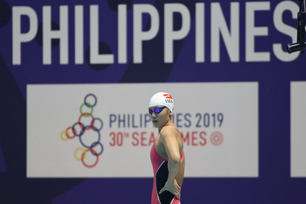 Ánh Viên ngủ ngon lành dưới sàn đất trước khi giành 2 HCV liên tiếp tại SEA Games 2019-4