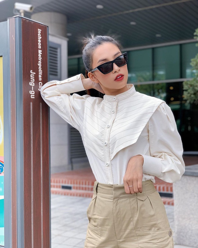 Chung ý tưởng mix đồ chuẩn công sở, Tiểu Vy kém Thanh Hằng những 17 cái xuân mà vẫn thua ở khoản hack tuổi-4