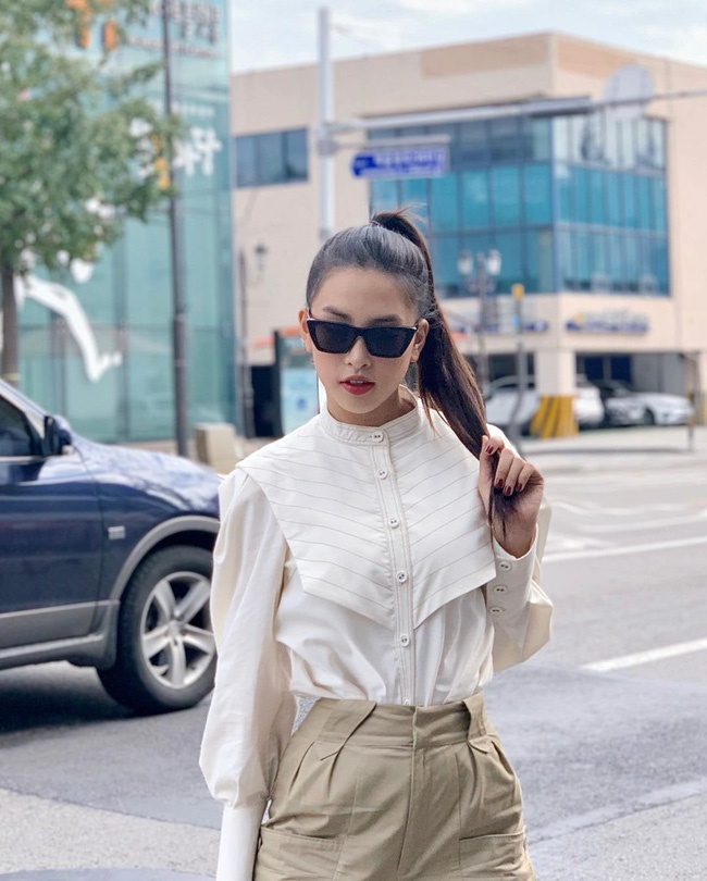 Chung ý tưởng mix đồ chuẩn công sở, Tiểu Vy kém Thanh Hằng những 17 cái xuân mà vẫn thua ở khoản hack tuổi-6