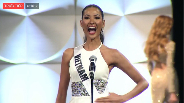 Hoàng Thùy chốt sổ vòng thi dạ hội với váy xuyên thấu gợi cảm trong đêm bán kết Miss Universe, lập tức được dự đoán Top 10!-7