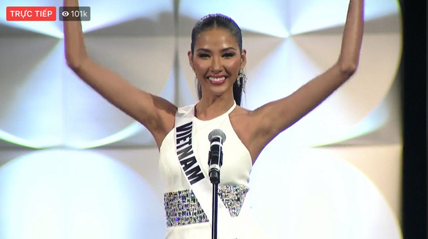 Hoàng Thùy chốt sổ vòng thi dạ hội với váy xuyên thấu gợi cảm trong đêm bán kết Miss Universe, lập tức được dự đoán Top 10!-8