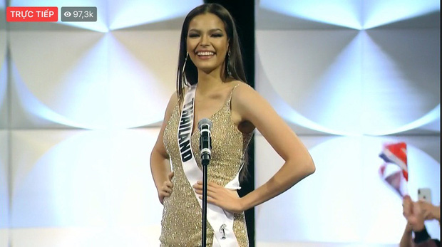 Hoàng Thùy chốt sổ vòng thi dạ hội với váy xuyên thấu gợi cảm trong đêm bán kết Miss Universe, lập tức được dự đoán Top 10!-10