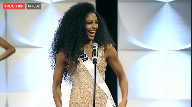 Hoàng Thùy chốt sổ vòng thi dạ hội với váy xuyên thấu gợi cảm trong đêm bán kết Miss Universe, lập tức được dự đoán Top 10!-11