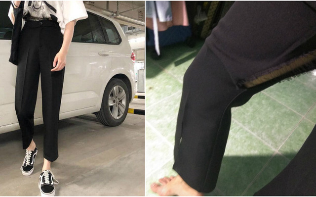 Mua quần online, cô gái trẻ đỏ mặt vì vừa mặc đã bị bục chỉ, lên mạng than thì nhận rổ gạch-1