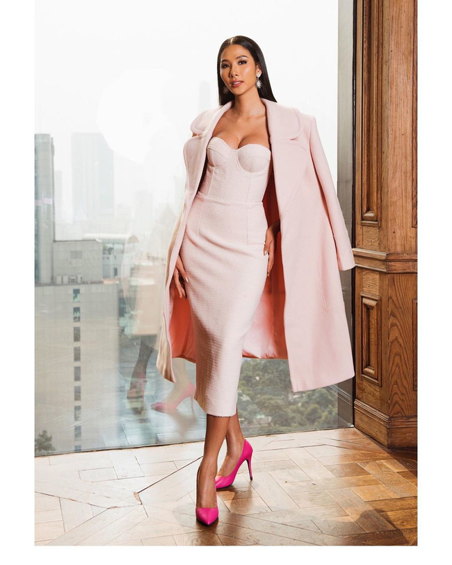 Hoàng Thùy tại Miss Universe 2019: Trang phục đầu tư đã đành, giày cao gót cũng chưa đôi nào đi lại lần 2 kể từ khi sang Mỹ-5