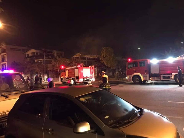 Vĩnh Phúc: Cháy nhà hàng lúc rạng sáng, 4 người tử vong thương tâm-1