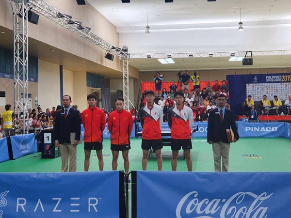 Bóng bàn Việt Nam lật đổ Singapore, giành HCV SEA Games sau 10 năm chờ đợi-2