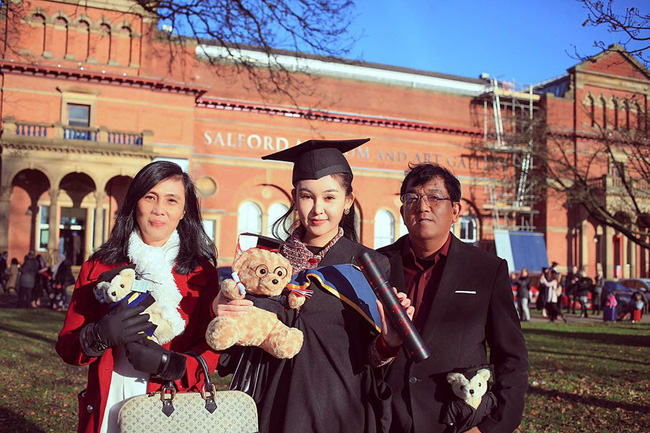 Chính thức trở thành thạc sĩ, Hoa hậu Đại dương Lê Âu Ngân Anh gây bất ngờ với trình tiếng Anh khác hẳn thời bị chê bai thậm tệ-1