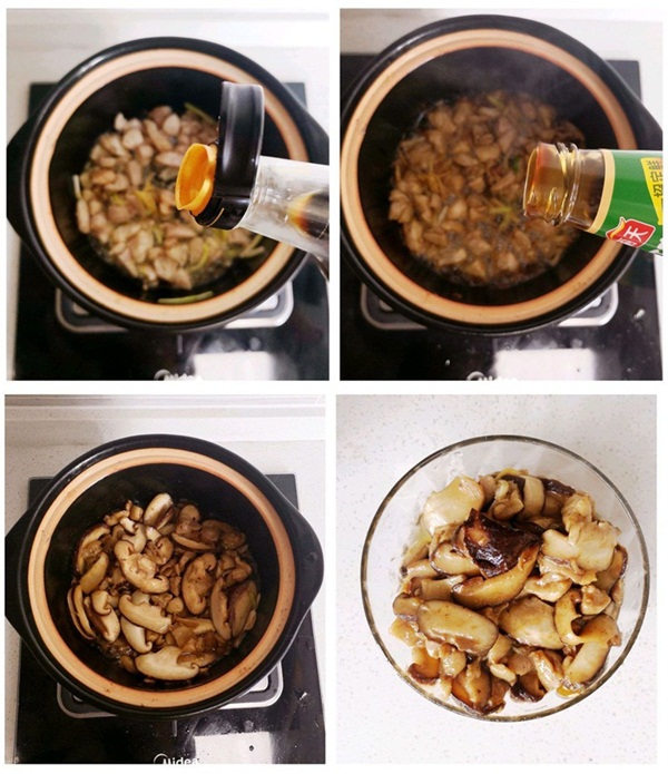 Tuần nào tôi cũng phải nấu một nồi cháo gà nấm vì vừa ngon vừa bổ, mùa đông ăn hợp vô cùng-3