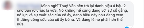 Tân Hoa hậu Khánh Vân bị chê không xứng đáng vì trả lời nhạt nhẽo, fan hâm mộ khẳng định Á hậu 2 Thúy Vân bị chèn ép?-4