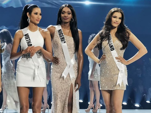 Hoàng Thùy xuất sắc với câu trả lời phỏng vấn Miss Universe bằng ca dao tục ngữ: Có công mài sắt có ngày nên kim-1