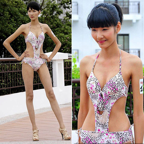 Hoàng Thùy mài sắt nên kim: Cô nàng gầy đét, nhan sắc là con số 0 tròn trĩnh vươn mình đến Top 20 Miss Universe 2019-2