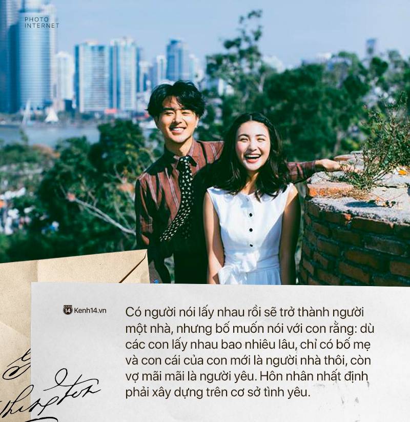 Bố dặn nhé con trai: Kết hôn rồi, nhớ đừng bao giờ coi vợ là người nhà!-1