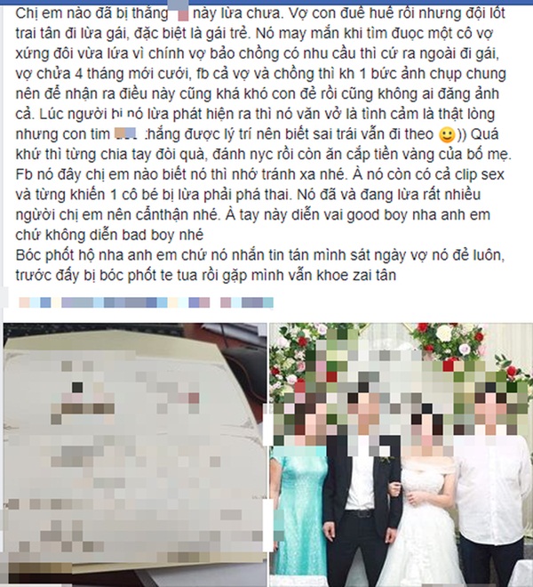 Vụ bóc phốt nóng nhất hôm nay: Thanh niên đẹp trai, vợ con đề huề vẫn đi tán gái nhưng thái độ của người vợ khi biết chuyện khiến dư luận hết sức phẫn nộ!-1