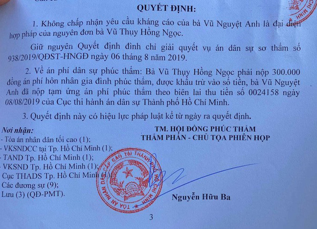 Hồi kết vụ ly hôn của bác sĩ Chiêm Quốc Thái-2