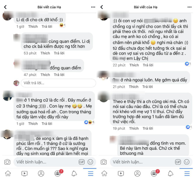 Than vãn vừa về ngoại ở cữ một tháng, chồng đòi đón về nhà phụ việc, cô vợ bị chỉ trích ngược vì thái độ-5