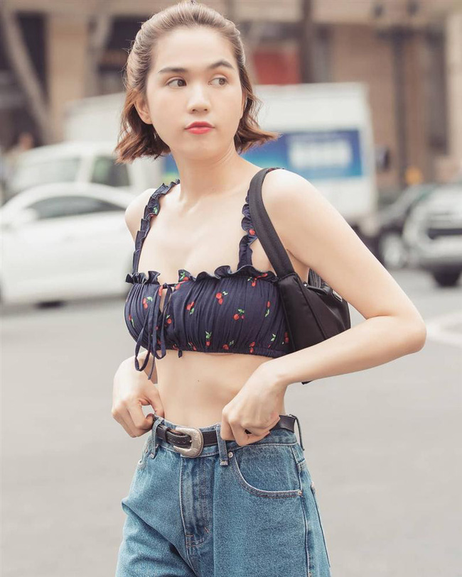 Mỹ nhân Việt diện crop top từ ngắn ngủn đến tí hon: Ai cũng hot xịt máu mũi, trông nàng số 5 và 6 mà thót tim dùm-2