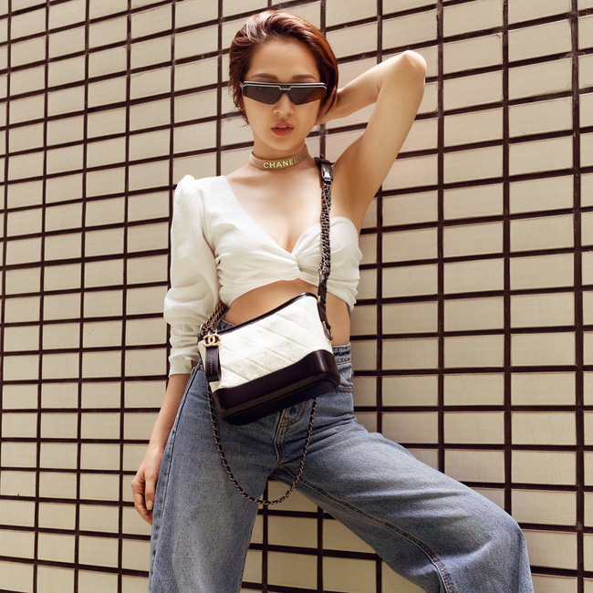 Mỹ nhân Việt diện crop top từ ngắn ngủn đến tí hon: Ai cũng hot xịt máu mũi, trông nàng số 5 và 6 mà thót tim dùm-5