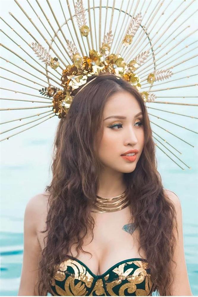 Mỹ nhân Nhật ký Vàng Anh mặc áo ngực vỏ sò, hóa nàng tiên cá nóng bỏng-11