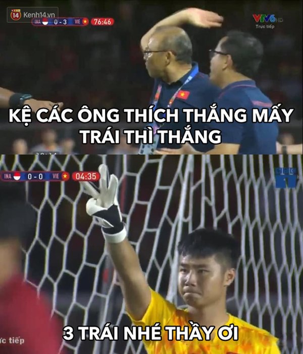 Hình ảnh thầy Park cà khịa trọng tài là nguồn cảm hứng chế ảnh lớn nhất đêm nay-11