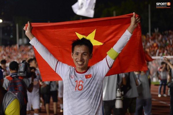 U22 Việt Nam ăn mừng cực cảm xúc khi vô địch SEA Games 30-11