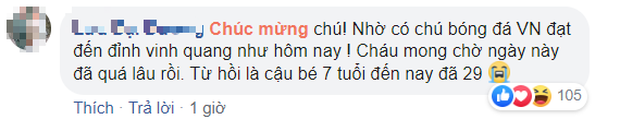 U22 Việt Nam vô địch SEA Games, fan hâm mộ không quên cảm ơn bầu Đức khi thấy ông lặng theo dõi trận chung kết qua tivi-10