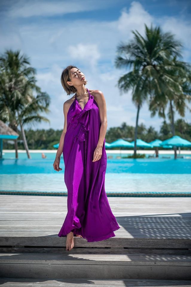 Ảnh hậu TVB chụp ảnh bán nude ở Maldives-3