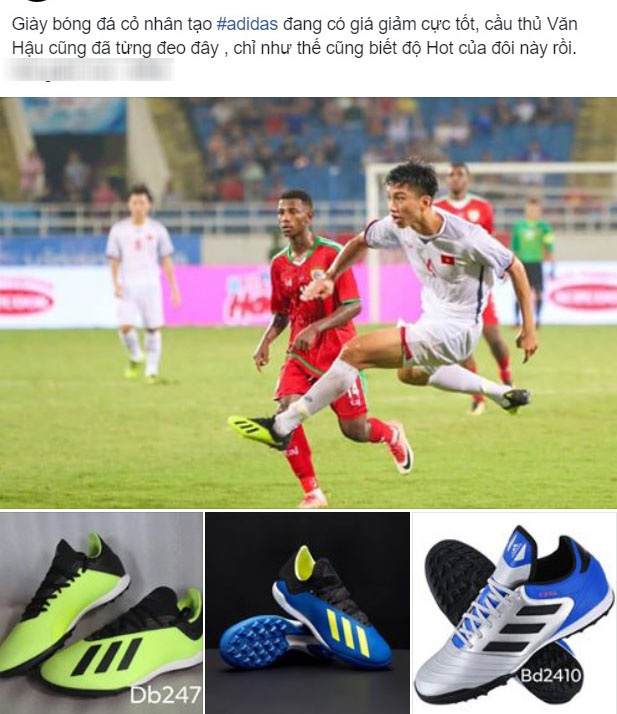 Giày của Đoàn Văn Hậu được dân tình săn lùng ráo riết, shop bán hàng online được dịp ăn nên làm ra-4