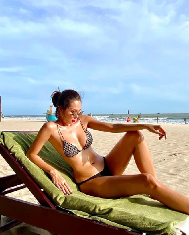 Kỳ Duyên để lộ điểm gây thắc mắc khi khoe ảnh bikini nóng bỏng với người tình tin đồn-8