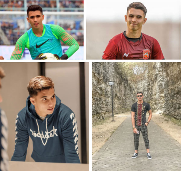 Trái với hình ảnh quần đùi, áo số, mặt căng trên sân cỏ, thủ môn U22 Indonesia lại là một tín đồ sống ảo thực thụ-1