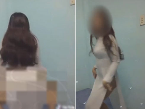 Mặc váy hở cả nội y khi đi lễ chùa, cô gái khiến ai nhìn cũng ngán ngẩm với kiểu thời trang phang hoàn cảnh-3