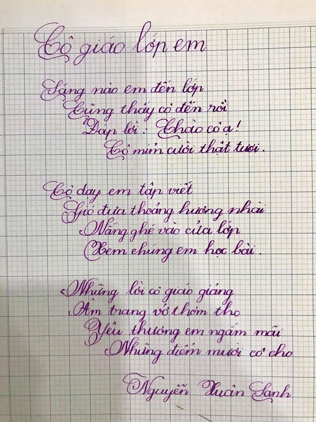 Biết cậu cả nhà Lý Hải - Minh Hà viết đẹp rồi, nhưng mới đi rèn chữ 1 buổi đã có thành quả thế này ai nấy sửng sốt-2